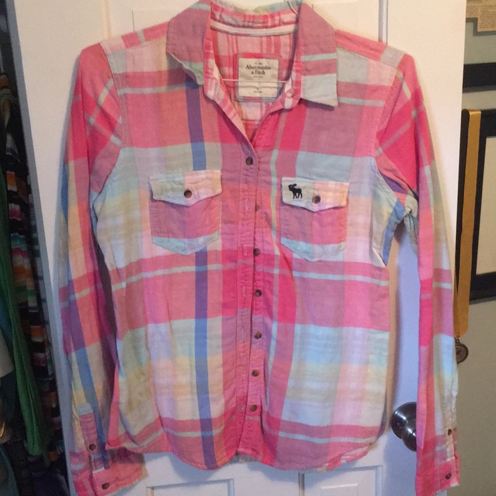 EUC plaid AF top